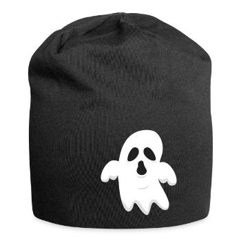 Geist - Jersey-Beanie - Schwarz - Vorne