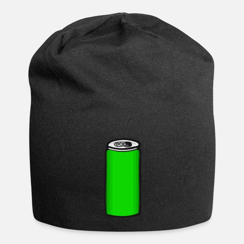 Dose - Jersey-Beanie - Schwarz