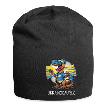 Ukraine - Jersey-Beanie - Schwarz - Vorne
