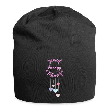 Sacred Energy Exhange - Jersey Beanie - black - Front