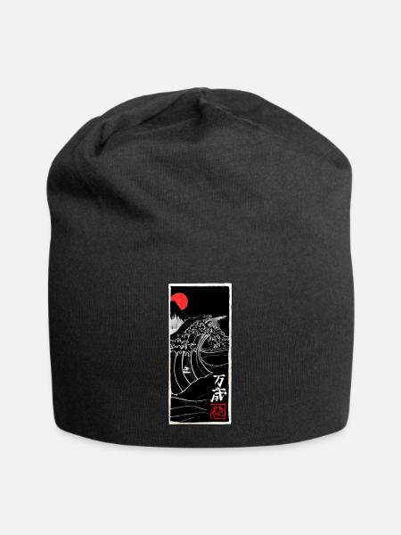 Manga Banzai - Jersey-Beanie - Schwarz