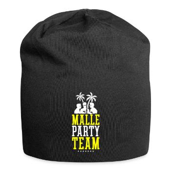 Malle Party Team Urlaub Mallorca - Jersey-Beanie - Schwarz - Vorne