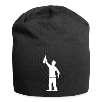Trinken Party Bier - Jersey-Beanie - Schwarz - Vorne