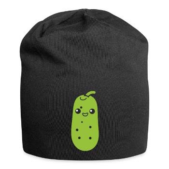 Cornichon - Bonnet en jersey - noir - Devant