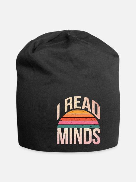I Read Minds 19 - Jersey-Beanie - Schwarz