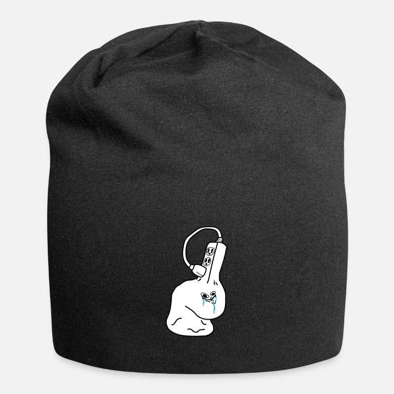 Internet Meme - Brainlet outlet - Jersey Beanie - black