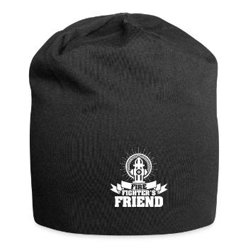 Amis des pompiers - Bonnet en jersey - noir - Devant