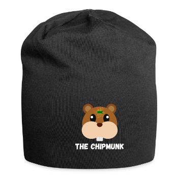 The Chipmunk - Jersey Beanie - black - Front
