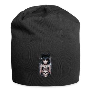 Unique Gothic Art für Gothik Fans - Jersey-Beanie - Schwarz - Vorne