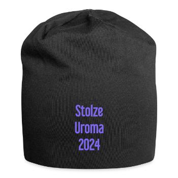 Fière arrière-grand-mère 2024 - Bonnet en jersey - noir - Devant