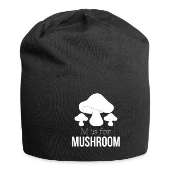 Mushroom Pickers and Mushroom Friends - Jersey Beanie - black - Front