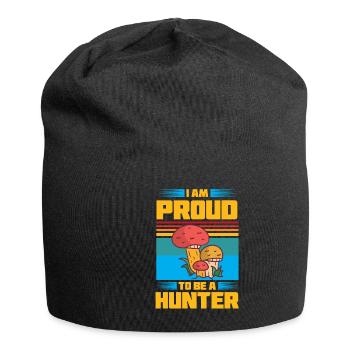 Mushroom pickers and mushroom friends - Jersey Beanie - black - Front