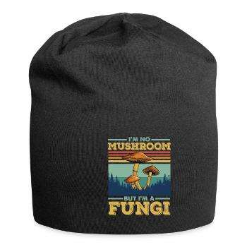 Mushroom pickers and mushroom friends - Jersey Beanie - black - Front