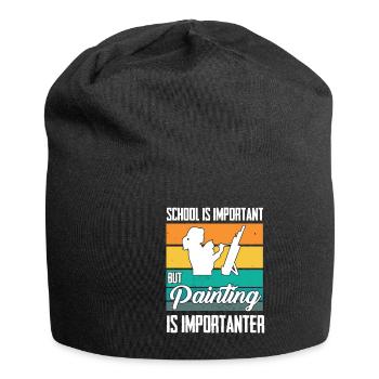 Maler und Lackierer, der Beste und Nervigste Beruf - Jersey-Beanie - Schwarz - Vorne