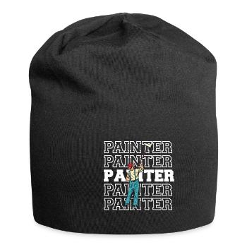 Maler und Lackierer, der Beste und Nervigste Beruf - Jersey-Beanie - Schwarz - Vorne