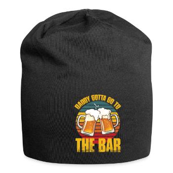 Cadeau de fête des pères pour papa pour la fête des hommes - Bonnet en jersey - noir - Devant