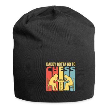 Cadeau de fête des pères pour papa le jour de la fête des pères - Bonnet en jersey - noir - Devant