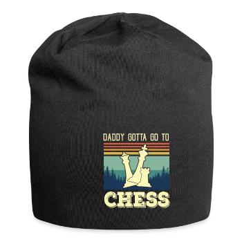 Cadeau de fête des pères pour papa le jour de la fête des pères - Bonnet en jersey - noir - Devant