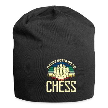 Father's Day gift for dad for Father's Day - Jersey Beanie - black - Front