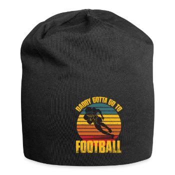 Father's Day gift for dad for Men's Day - Jersey Beanie - black - Front