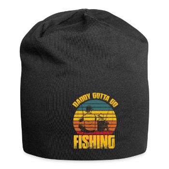 Father's Day Gift for Dad for Men's Day - Jersey Beanie - black - Front