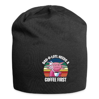 Father's Day gift for dad for Men's Day - Jersey Beanie - black - Front