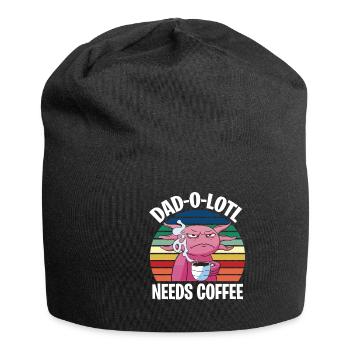 Cadeau de fête des pères pour papa pour la fête des hommes - Bonnet en jersey - noir - Devant
