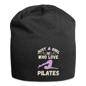 Meditation, Zen Yoga and Pilates - Jersey Beanie - black - Front