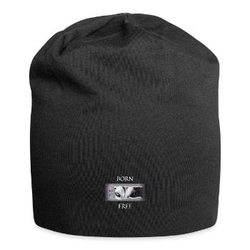 Born to be free. - Jersey Beanie - black - Front