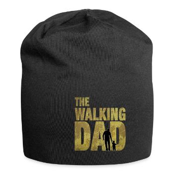 The Walking Dad stolzer Vater Papa Daddy Lustig - Jersey-Beanie - Schwarz - Vorne