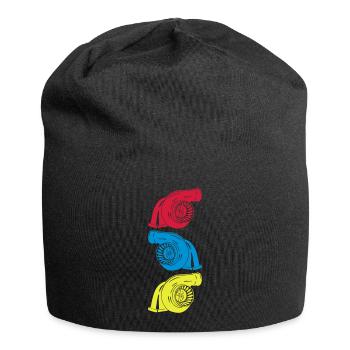 Turbo 3 er - Jersey-Beanie - Schwarz - Vorne