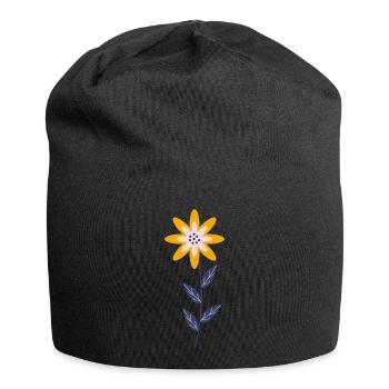Florist Flower Plant Nature Gardener - Jersey Beanie - black - Front