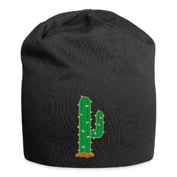 Cactus N°6 - Bonnet en jersey - noir - Devant