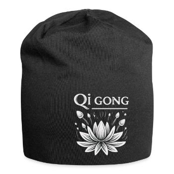 Meditation - Jersey-Beanie - Schwarz - Vorne
