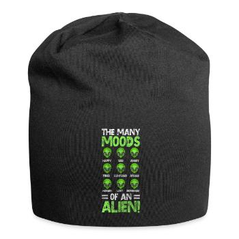 Alien Space Alien Invasion - Jersey Beanie - black - Front