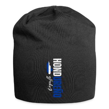 Honduranischer Stolz, vertikales Design - Jersey-Beanie - Schwarz - Vorne
