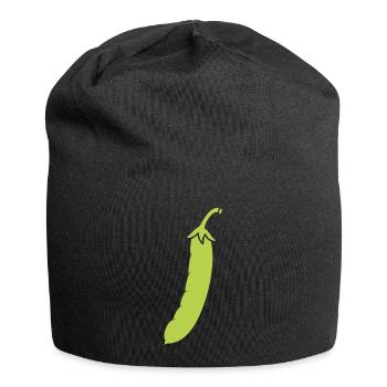 haricot vert - Bonnet en jersey - noir - Devant