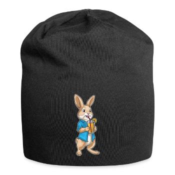 Hase Saft - Jersey-Beanie - Schwarz - Vorne