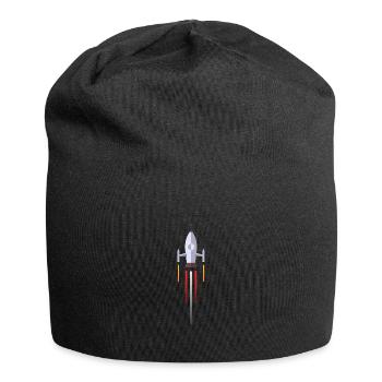 blast-off - Jersey Beanie - black - Front