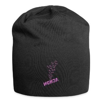 Wasser Monja - Jersey-Beanie - Schwarz - Vorne