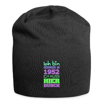 1952 - Jersey Beanie - black - Front