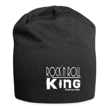 Rock n Roll King - Jersey Beanie - black - Front