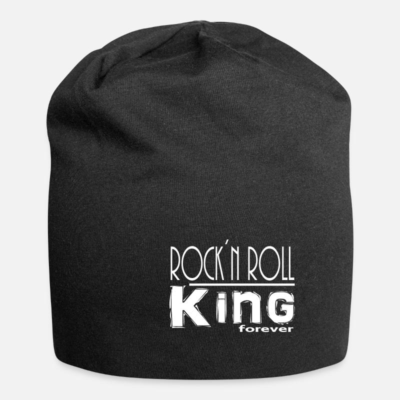 Rock n Roll King - Bonnet en jersey - noir