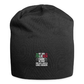 Italiener Italien - Jersey-Beanie - Schwarz - Vorne