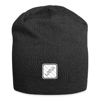 Geschenk für Layla - Jersey-Beanie - Anthrazit - Vorne