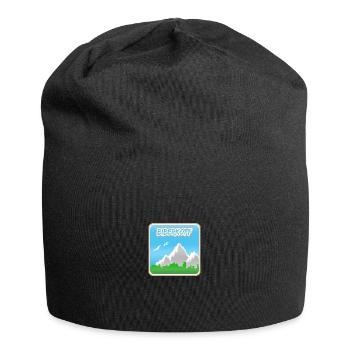 Alpinisme Biberkopf - Bonnet en jersey - noir - Devant