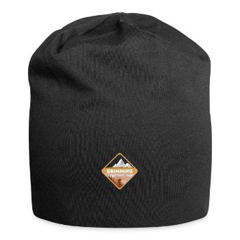 Nature Grimming - Jersey Beanie - black - Front