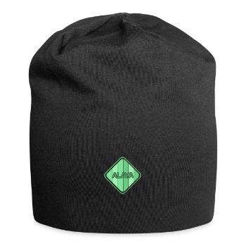 Avant en tant que fille - Bonnet en jersey - noir - Devant