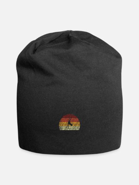 Pound Fitness Workout Retro Pounding Schlagzeug - Jersey-Beanie - Schwarz