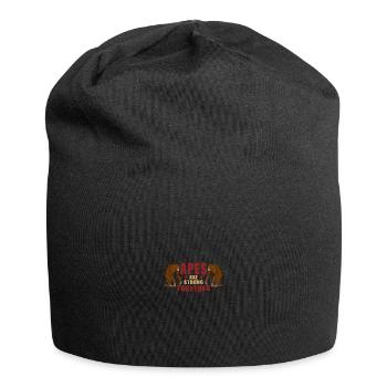 Apes Are Strong Together Stock Exchange Saying Memes - Jersey Beanie - black - Front